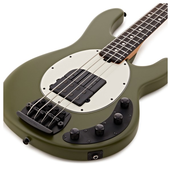 Music Man Tim Commerford StingRay Bass Active, Xavier Green - body 