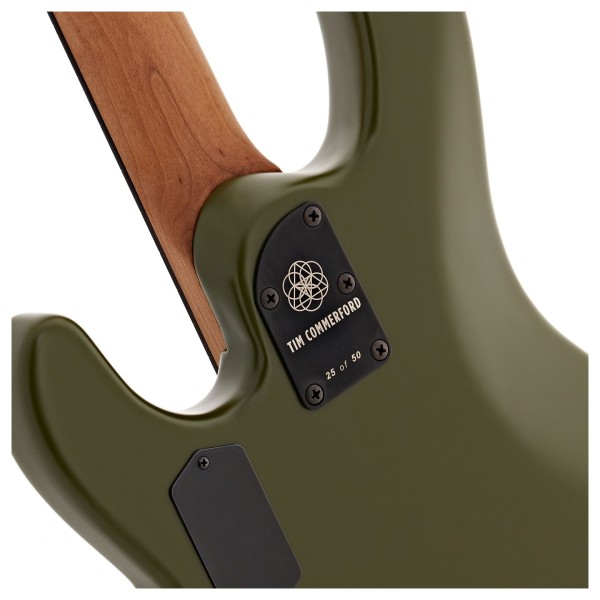 Music Man Tim Commerford StingRay Bass Active, Xavier Green - body back 