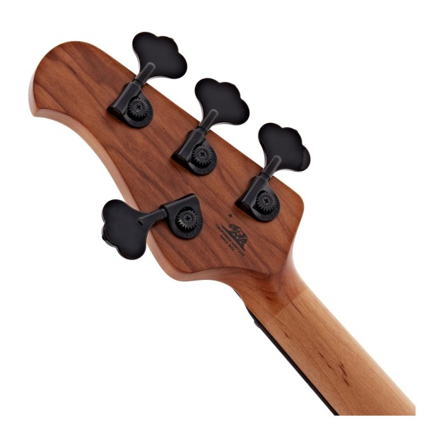 Music Man Tim Commerford StingRay Bass Active, Xavier Green - headstock back 
