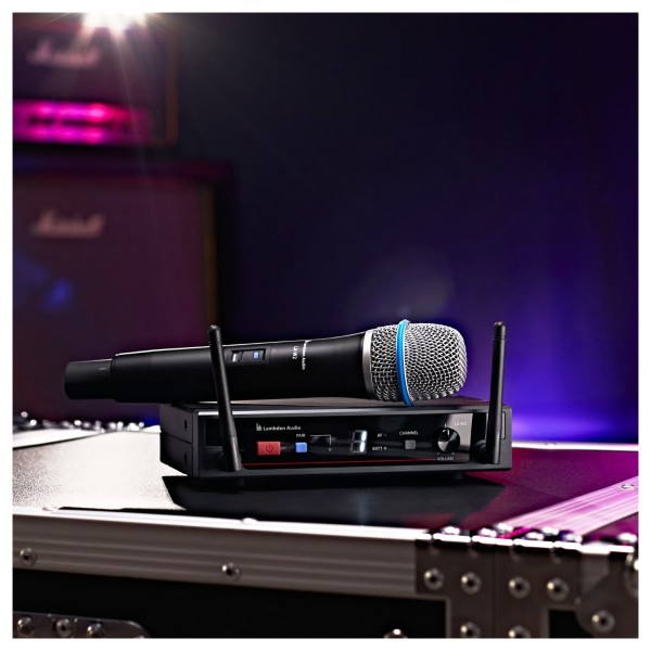 Lambden Audio LA-W2HH 2.4GHz Wireless Handheld Microphone System