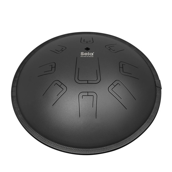 Sela Melody Tongue Drum 14" D Kurd, Black