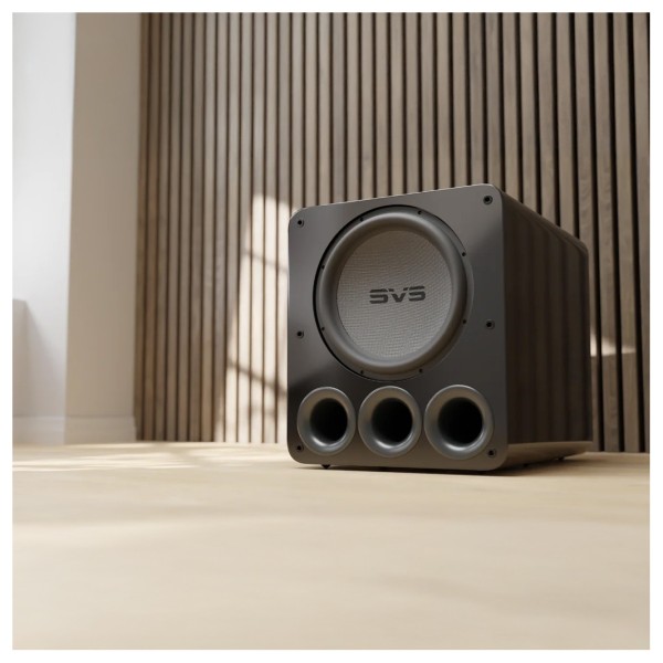 SVS PB-5000 R|Evolution Subwoofer Speaker, Black Ash - lifestyle 