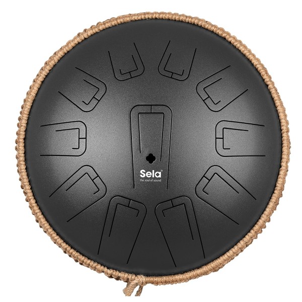 Sela Unity Tongue Drum 13" C Minor, Black