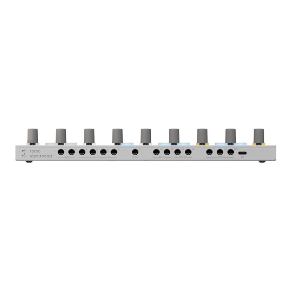 Torso Electronics T1 Algorithmic Sequencer, White - Rear