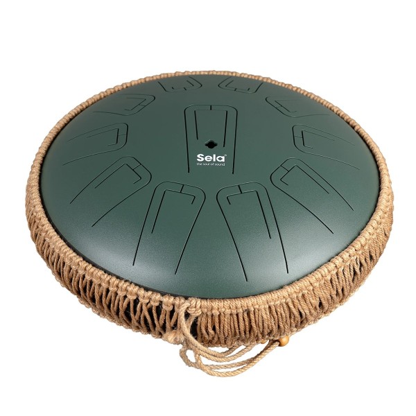 Sela Unity Tongue Drum 13" C Major, Green
