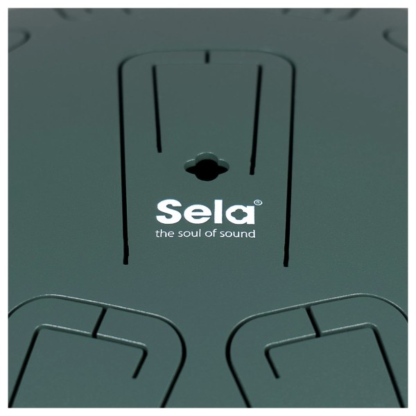 Sela Unity Tongue Drum 13" C Major, Green