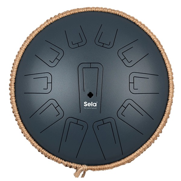 Sela Unity Tongue Drum 13" C# Minor, Blue
