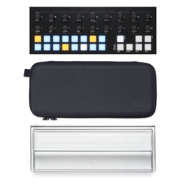 Torso Electronics T1 with Case and Cover, Black - Bundle