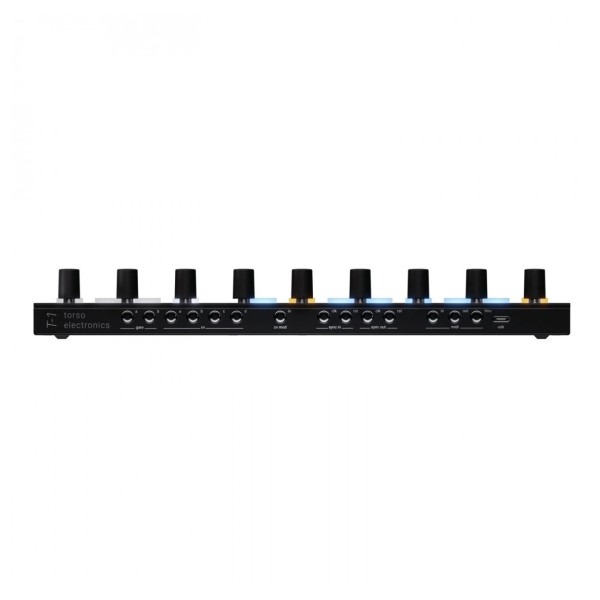 Torso Electronics T1 Algorithmic Sequencer, Black - Rear