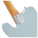 Fender Custom Shop 1960 Telecaster Custom NOS, Flame Maple Neck, Sonic Blue - body back 