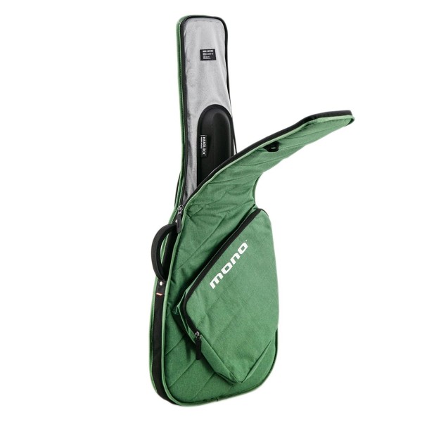Mono Electric Guitar Sleeve 2.0, Green - open 