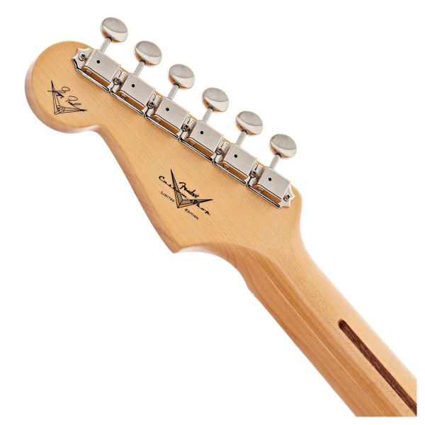 Fender Custom Shop Limited Masterbuilt 70th Anniversary 1954 Stratocaster NOS, 2-Colour Sunburst - headstock back 