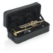 Gator GL-TRUMPET-A, Case Open with Trumpet Angle