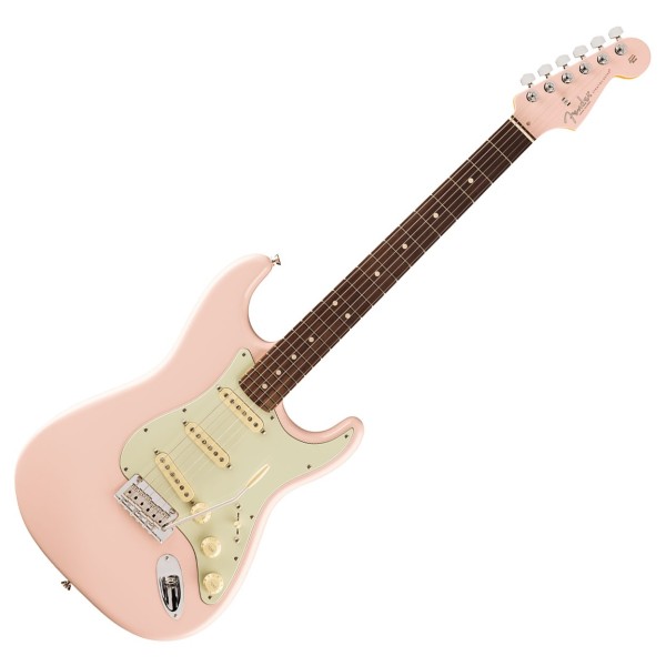 Fender Limited Edition American Professional II Stratocaster, Shell Pink Matched Headstock - front