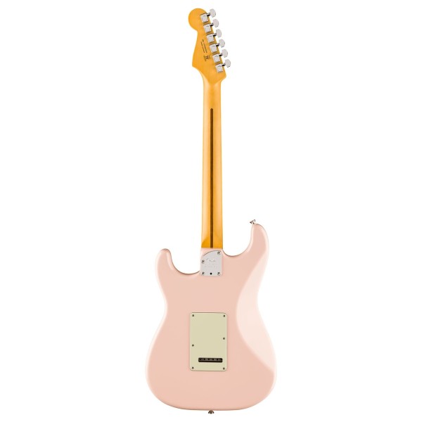 Fender Limited Edition American Professional II Stratocaster, Shell Pink Matched Headstock - back 