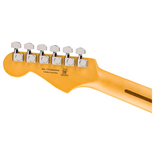 Fender Limited Edition American Professional II Stratocaster, Shell Pink Matched Headstock - headstock back 