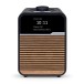 Ruark Audio R1S Smart Radio, Charcoal - Front view, high angle