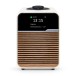 Ruark Audio R1S Smart Radio, Light Cream - Front view, high angle