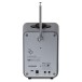 Ruark Audio R1S Smart Radio, Mid Grey - Rear view