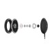 Sennheiser HD 550 Open-Back Headphones, Black - Exploded
