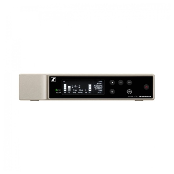 Sennheiser EW-D ME2 Wireless Lavalier Set, Receiver Front