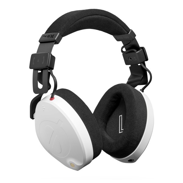 NTH-100 Studio Headphones, White - Angled