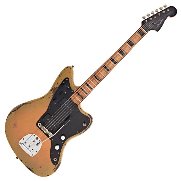 Fender Custom Shop Masterbuilt Levi Perry 57 Jazzmaster Relic, Butterscotch Blonde & 3 Tone Sunburst - front