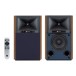 JBL 4305P Wireless Studio Monitor Speakers, remote on left 