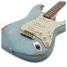 Fender Custom Shop Masterbuilt Austin MacNutt 1962 Stratocaster, Super Aged Lake Placid Blue - body 