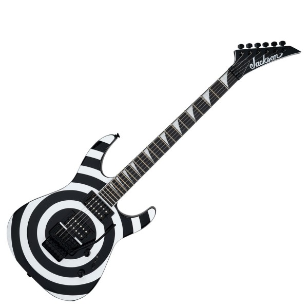 Jackson X Series Soloist SLX DX Graphic Srs, Amaranth Fingerboard, Bullseye - front
