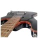 Music Man Sabre HT, Yucatan Blue - Ex Demo - neck closeup 
