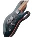 Music Man Sabre HT, Yucatan Blue - Ex Demo - body angle 2