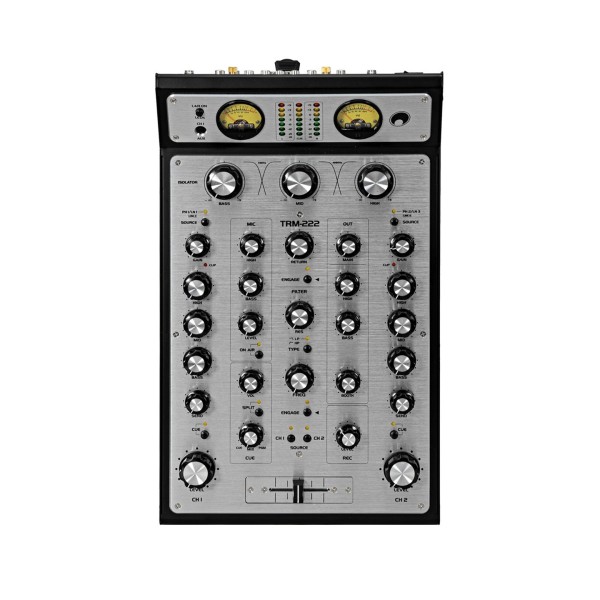 Omnitronic TRM-222 2-Channel Rotary Mixer - Top