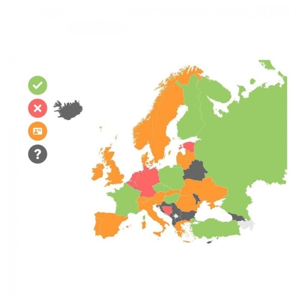 Sennheiser EW-D Availability Map, Info