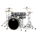 PDP Concept Maple 22'' 7pc Shell Pack, Silver to Black Sparkle