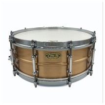Worldmax 14″ x 5″ Bronze Shell Snare Drum, Chrome Hardware