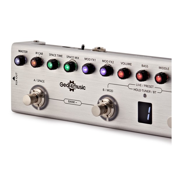 Bass Multi-Effects Pedal by Gear4music