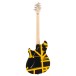 EVH Wolfgang Special Striped, Black and Yellow - back 