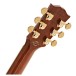 Gibson Hummingbird Custom Koa, Antique Natural - headstock back 