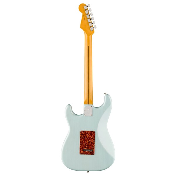 Fender Limited Edition American Professional II Stratocaster Thinline, Daphne Blue - back 