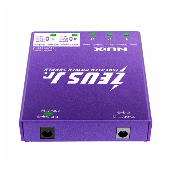 NUX Zeus Jr. Pedal Power Supply, Bottom View