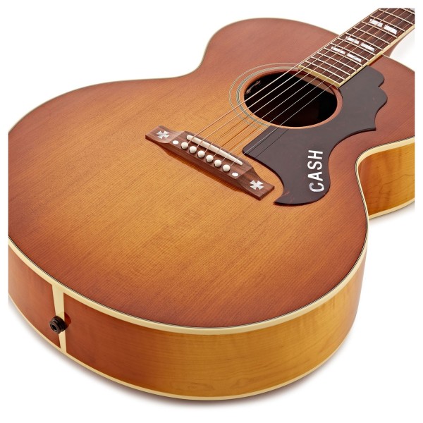Gibson Limited Edition Rosanne Cash J-185, Heritage Cherry Sunburst - body 