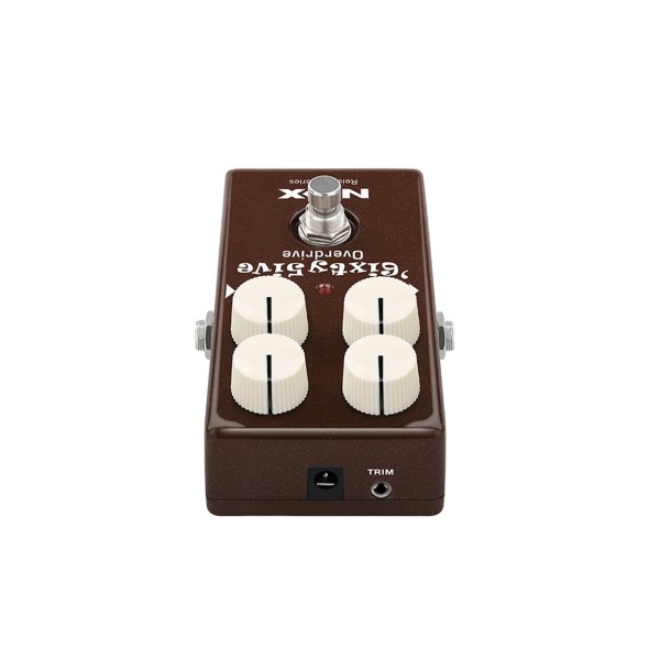 NUX 6ixty 5ive Overdrive Pedal, Rear View