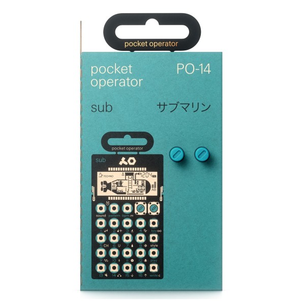 Teenage Engineering PO-14 Sub Pocket Bass Synthesizer - Box