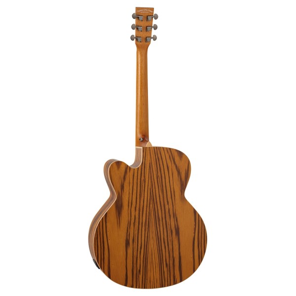 Tanglewood TRU7CEAZ Reunion Pro Series Super Jumbo Acoustic Guitar - back 