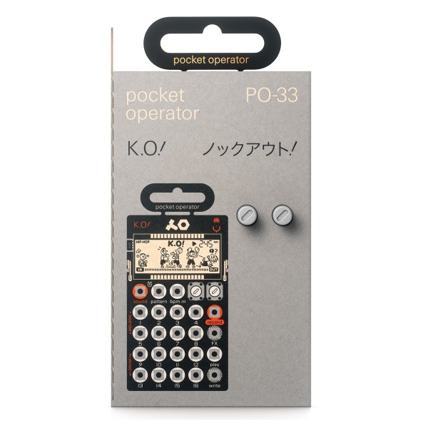 Teenage Engineering PO-33 K.O! Sampler - Box