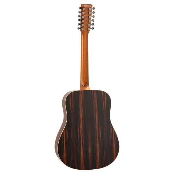 Tanglewood TRU512AE Reunion Pro Series 12 string Acoustic Guitar - back 
