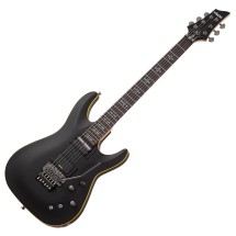 Schecter Demon 6 FR S, Aged Black Satin