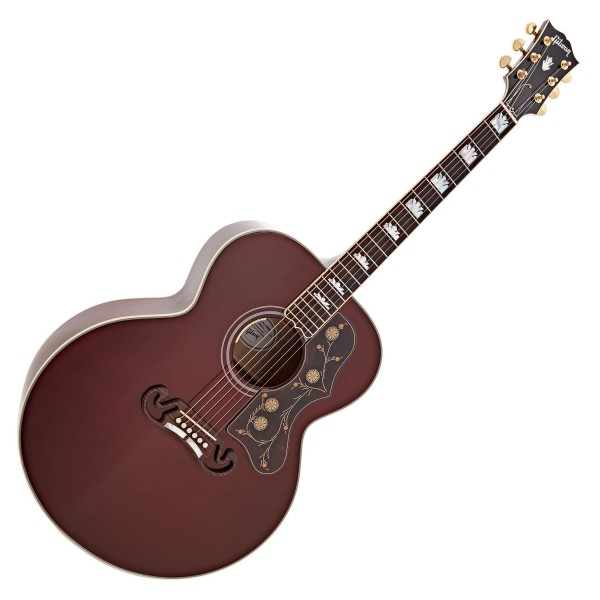 Gibson SJ-200 Standard, Wine Red - front