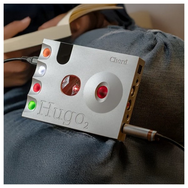 Chord Electronics Hugo 2 DAC / Headphone Amplifier, Black - lifestyle 1